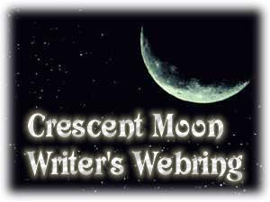Crescent Moon Writer's Ring